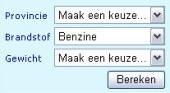 Bereken Motorrijtuigenbelasting - Wegenbelasting berekenen